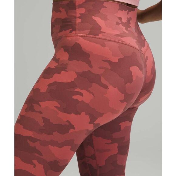 Lululemon Align Pant 28" Heritage 365 Brier Rose Multi Size 12 - Picture 3 of 9